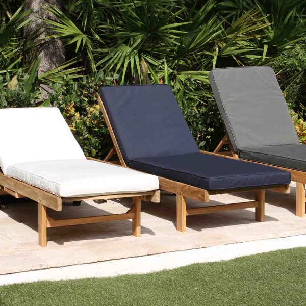 Outdoor Sunlounger Cushions