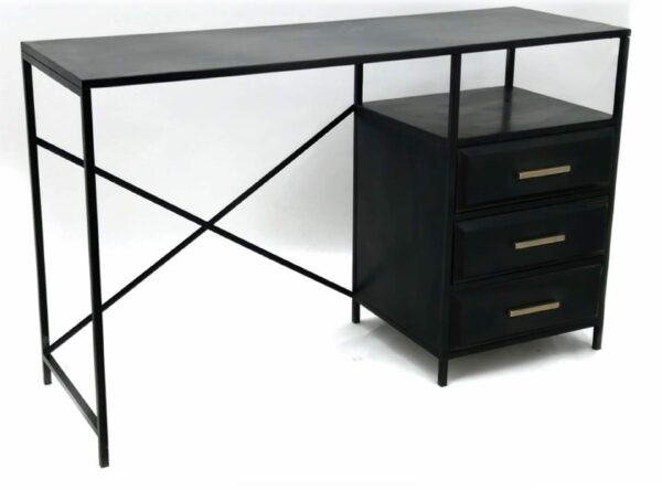 Metal 3drw Desk